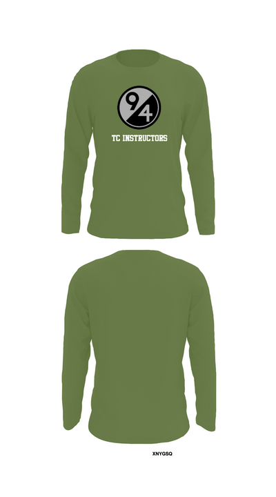 TC Instructors 58832529 Long Sleeve Performance Shirt 52