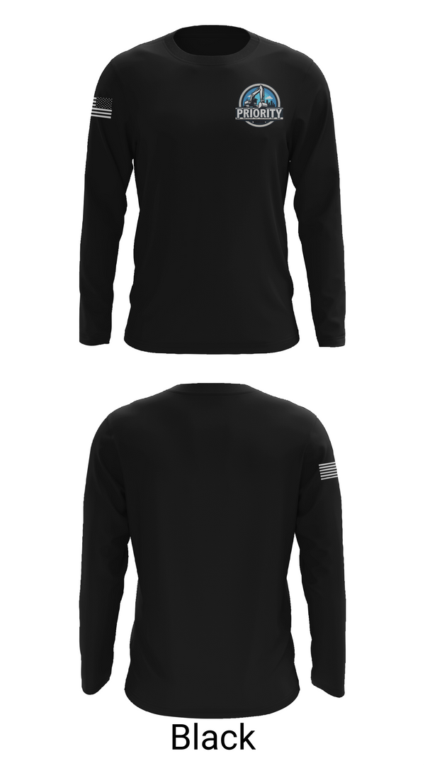 Long Sleeve Performance Shirt, Priority Services, , Teamtime, Team time, sublimation, custom sports apparel, team uniforms, spirit wear, spiritwear, sports uniforms, custom shirts, team store, custom team store, fundraiser sports, apparel fundraiser