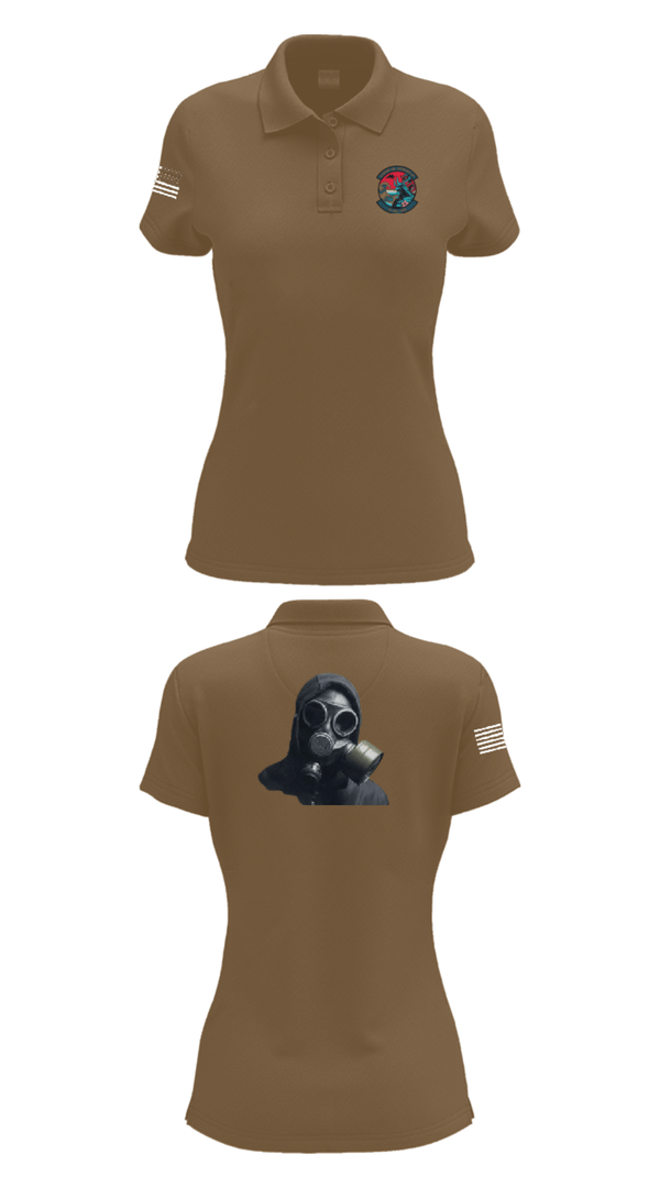 Women's Short Sleeve Performance Polo, 18 CES/CEX, , Teamtime, Team time, sublimation, custom sports apparel, team uniforms, spirit wear, spiritwear, sports uniforms, custom shirts, team store, custom team store, fundraiser sports, apparel fundraiser