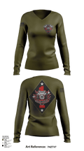 3rd AABN MTU 16742717 Women's Long Sleeve V-neck Shirt - 132
