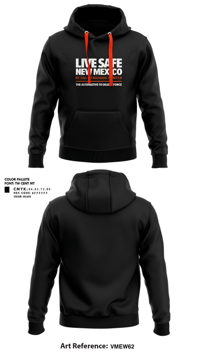 Live Safe New Mexico 90714430 Hoodie - 1