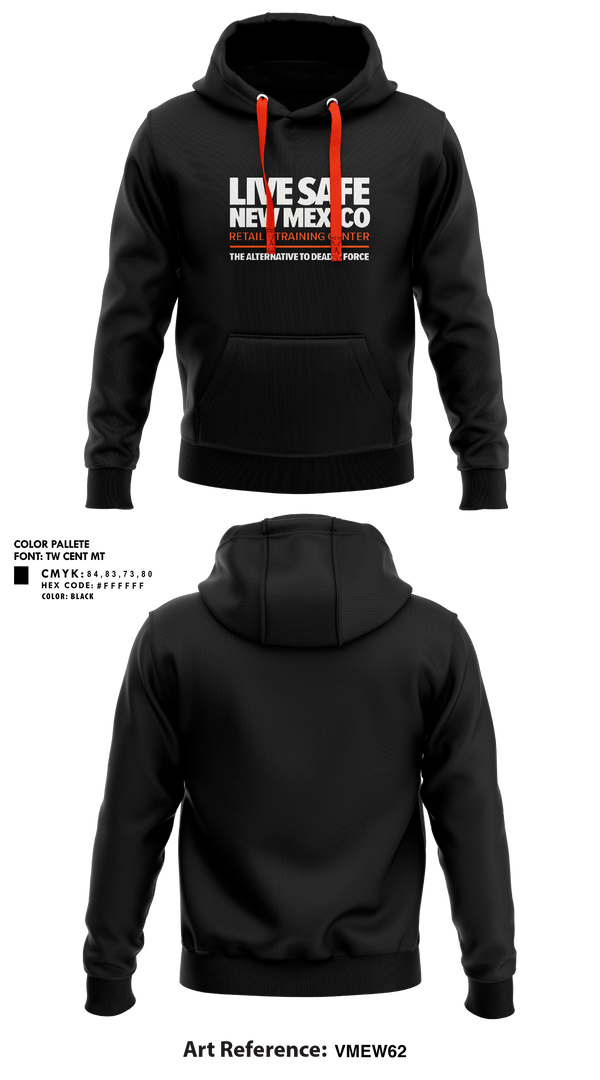 Hoodie, Live Safe New Mexico, , Teamtime, Team time, sublimation, custom sports apparel, team uniforms, spirit wear, spiritwear, sports uniforms, custom shirts, team store, custom team store, fundraiser sports, apparel fundraiser