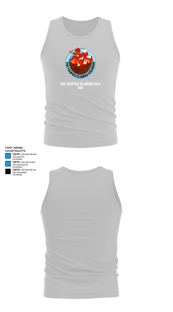 Tank Top, The Pasifika Islander Kava Bar, , Teamtime, Team time, sublimation, custom sports apparel, team uniforms, spirit wear, spiritwear, sports uniforms, custom shirts, team store, custom team store, fundraiser sports, apparel fundraiser