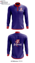 Eureka High School Basketball 16062115 Quarter Zip Jacket - 41