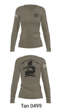 FRCW Det China Lake 77874179 Women's Long Sleeve V-neck Shirt - 43
