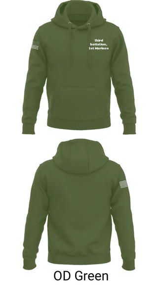 Hoodie, Third battalion, 1st Marines, Marines, Teamtime, Team time, sublimation, custom sports apparel, team uniforms, spirit wear, spiritwear, sports uniforms, custom shirts, team store, custom team store, fundraiser sports, apparel fundraiser