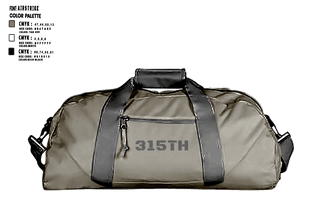 Duffle Bag, 315th, Army, Teamtime, Team time, sublimation, custom sports apparel, team uniforms, spirit wear, spiritwear, sports uniforms, custom shirts, team store, custom team store, fundraiser sports, apparel fundraiser