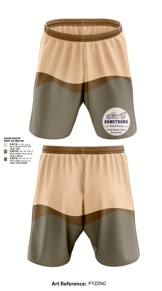Athletic Shorts With Pockets, Armstrong Towing & Recovery LLC, , Teamtime, Team time, sublimation, custom sports apparel, team uniforms, spirit wear, spiritwear, sports uniforms, custom shirts, team store, custom team store, fundraiser sports, apparel fundraiser