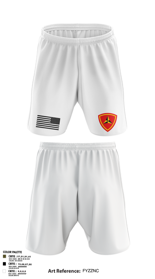 Athletic Shorts With Pockets, HQBN 3D MARDIV, Marines, Teamtime, Team time, sublimation, custom sports apparel, team uniforms, spirit wear, spiritwear, sports uniforms, custom shirts, team store, custom team store, fundraiser sports, apparel fundraiser