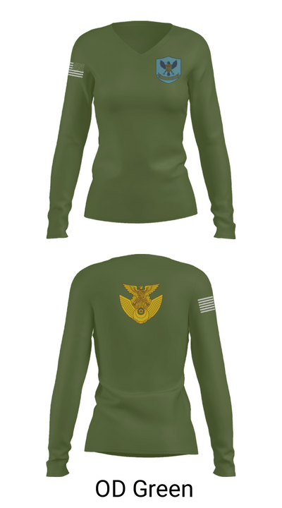 衛生 94122789 Women's Long Sleeve V-neck Shirt - 57