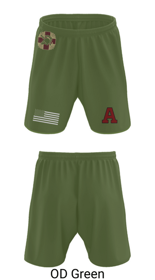 Athletic Shorts With Pockets, US MEDDAC, Army, Teamtime, Team time, sublimation, custom sports apparel, team uniforms, spirit wear, spiritwear, sports uniforms, custom shirts, team store, custom team store, fundraiser sports, apparel fundraiser