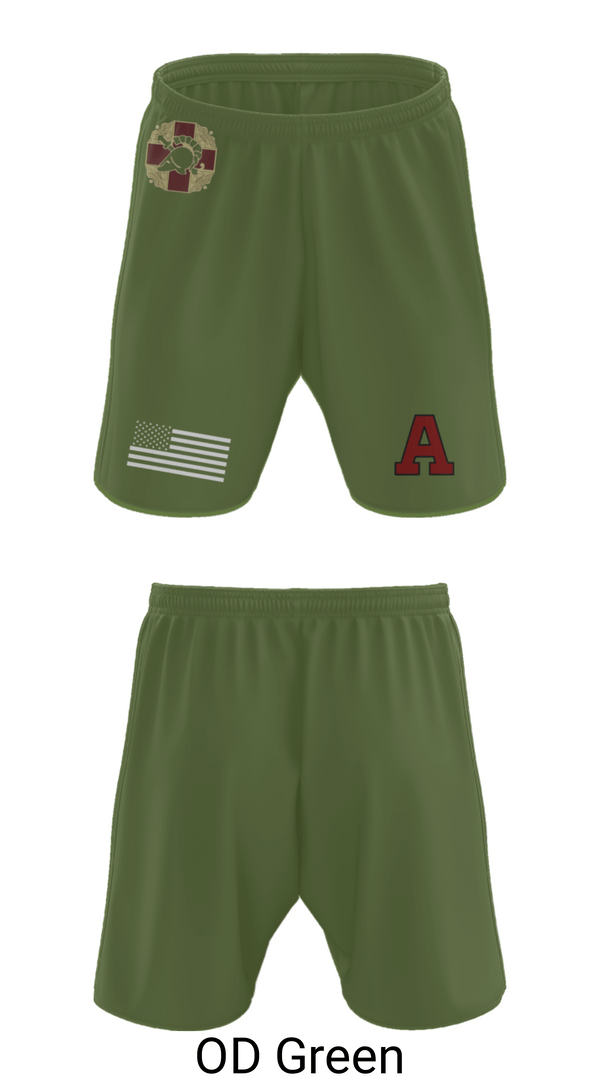 Athletic Shorts With Pockets, US MEDDAC, Army, Teamtime, Team time, sublimation, custom sports apparel, team uniforms, spirit wear, spiritwear, sports uniforms, custom shirts, team store, custom team store, fundraiser sports, apparel fundraiser