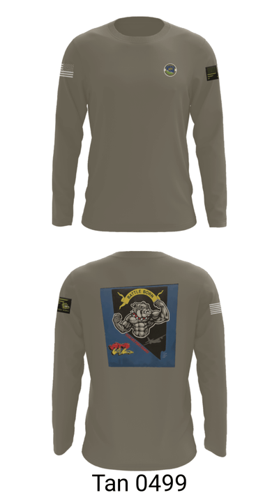 152 Port Dawgs 71317587 Long Sleeve Performance Shirt - 66