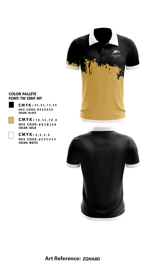 Short Sleeve Performance Polo, East Davidson High School Golf, Golf, Teamtime, Team time, sublimation, custom sports apparel, team uniforms, spirit wear, spiritwear, sports uniforms, custom shirts, team store, custom team store, fundraiser sports, apparel fundraiser