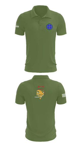Short Sleeve Performance Polo, A co 935th ASB 3rd Platoon, National Guard, Teamtime, Team time, sublimation, custom sports apparel, team uniforms, spirit wear, spiritwear, sports uniforms, custom shirts, team store, custom team store, fundraiser sports, apparel fundraiser