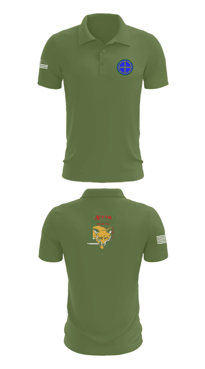 A co 935th ASB 3rd Platoon 87563624 Short Sleeve Performance Polo - 45