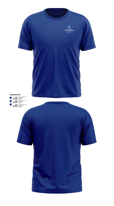 C&G Demolition L.L.C 56452026 Short Sleeve Performance Shirt - 2