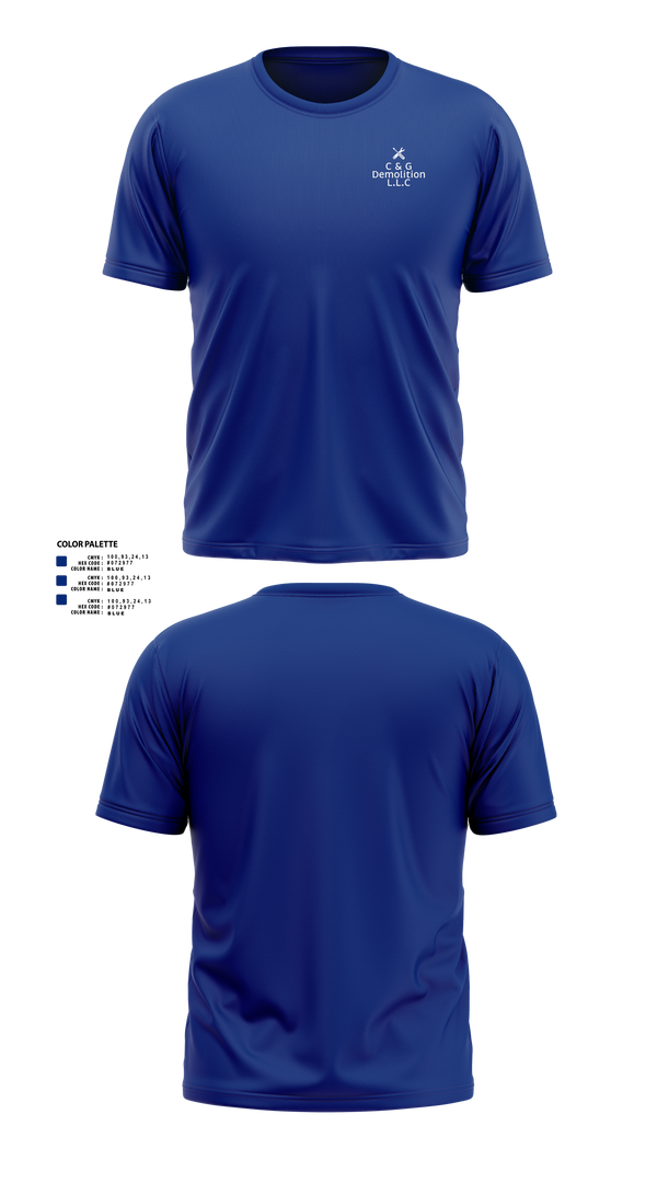 C&G Demolition L.L.C 56452026 Short Sleeve Performance Shirt - 2