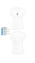 University of Cincinnati Golf 25167109 Women's Short Sleeve V-neck Shirt - 18