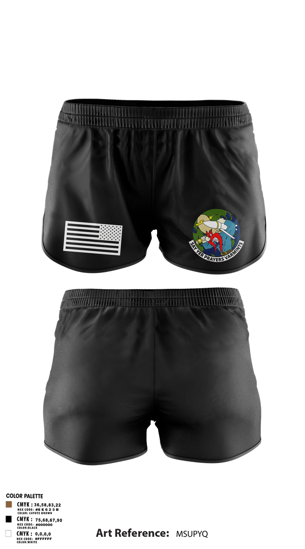 Ranger Panties, 20th Intelligence Squadron, Air Force, Teamtime, Team time, sublimation, custom sports apparel, team uniforms, spirit wear, spiritwear, sports uniforms, custom shirts, team store, custom team store, fundraiser sports, apparel fundraiser