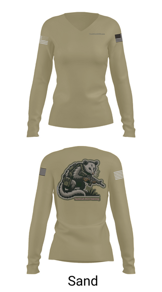 Womens Long Sleeve Vneck Shirt 1, TactiCuhRGV.com, Police, Teamtime, Team time, sublimation, custom sports apparel, team uniforms, spirit wear, spiritwear, sports uniforms, custom shirts, team store, custom team store, fundraiser sports, apparel fundraiser