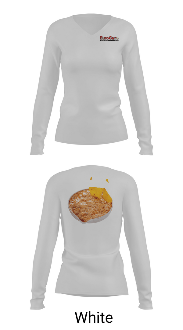 Womens Long Sleeve Vneck Shirt 1, Eurogyro, , Teamtime, Team time, sublimation, custom sports apparel, team uniforms, spirit wear, spiritwear, sports uniforms, custom shirts, team store, custom team store, fundraiser sports, apparel fundraiser