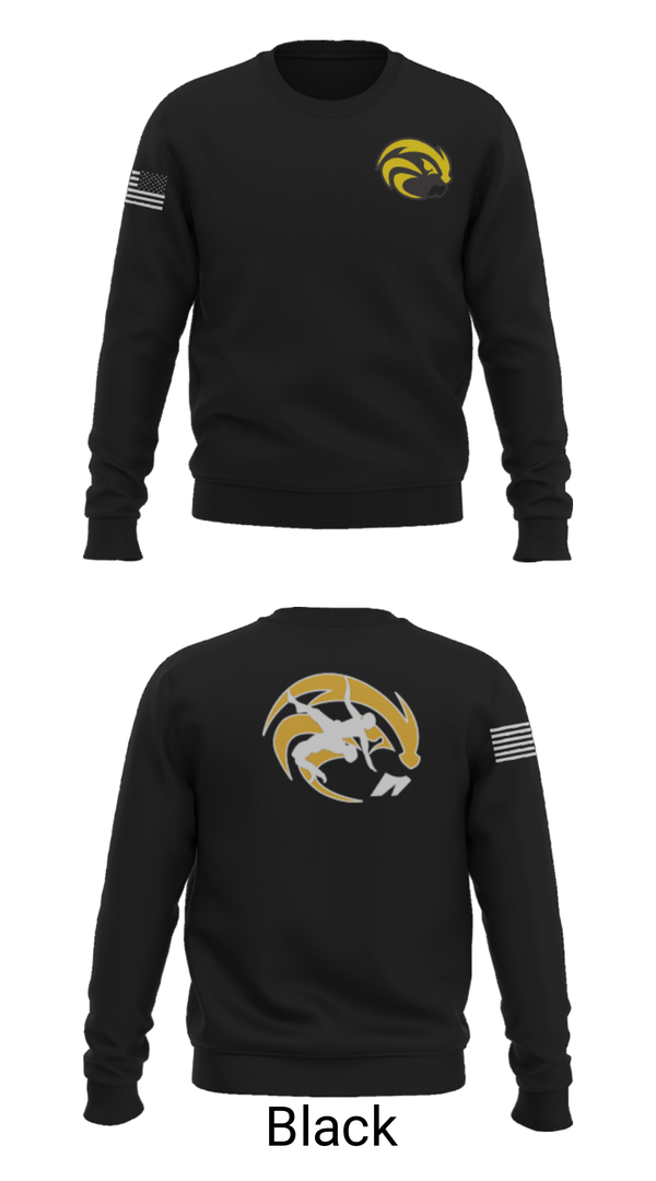 Crew Neck Sweatshirt, Riverside High School Wrestling, Wrestling, Teamtime, Team time, sublimation, custom sports apparel, team uniforms, spirit wear, spiritwear, sports uniforms, custom shirts, team store, custom team store, fundraiser sports, apparel fundraiser