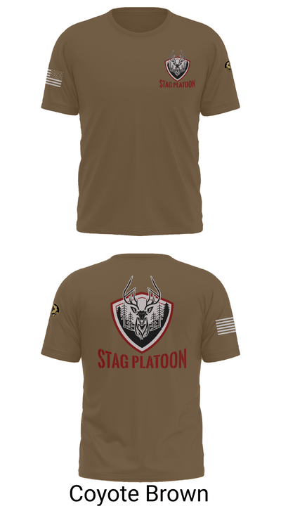Eagle troop 2/2 62182830 Short Sleeve Performance Shirt - 16