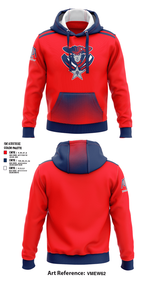 Hoodie, American Leadership Academy - Johnston Soccer, Men's Soccer, Teamtime, Team time, sublimation, custom sports apparel, team uniforms, spirit wear, spiritwear, sports uniforms, custom shirts, team store, custom team store, fundraiser sports, apparel fundraiser