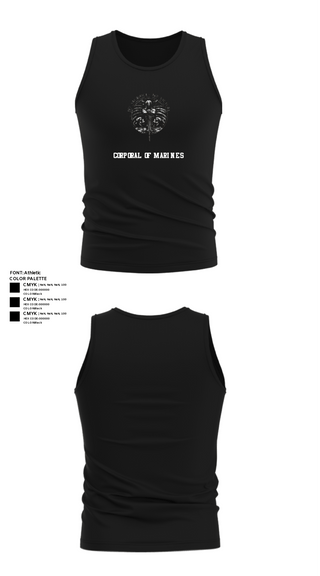Tank Top, Corporal of Marines, Marines, Teamtime, Team time, sublimation, custom sports apparel, team uniforms, spirit wear, spiritwear, sports uniforms, custom shirts, team store, custom team store, fundraiser sports, apparel fundraiser