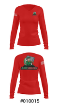 Junk Heroes 27502871 Women's Long Sleeve V-neck Shirt - 20