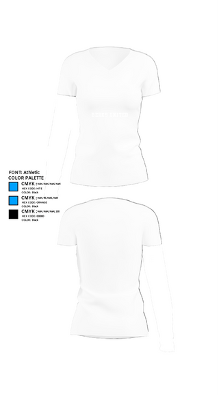 Women's Short Sleeve Vneck Shirt, Berks United, Men's Basketball, Teamtime, Team time, sublimation, custom sports apparel, team uniforms, spirit wear, spiritwear, sports uniforms, custom shirts, team store, custom team store, fundraiser sports, apparel fundraiser