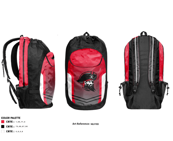 Gear Bag, Hart High School Volleyball, Women's Volleyball, Teamtime, Team time, sublimation, custom sports apparel, team uniforms, spirit wear, spiritwear, sports uniforms, custom shirts, team store, custom team store, fundraiser sports, apparel fundraiser