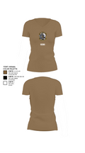 Sc821 97407989 Women's Short Sleeve V-neck Shirt - 4
