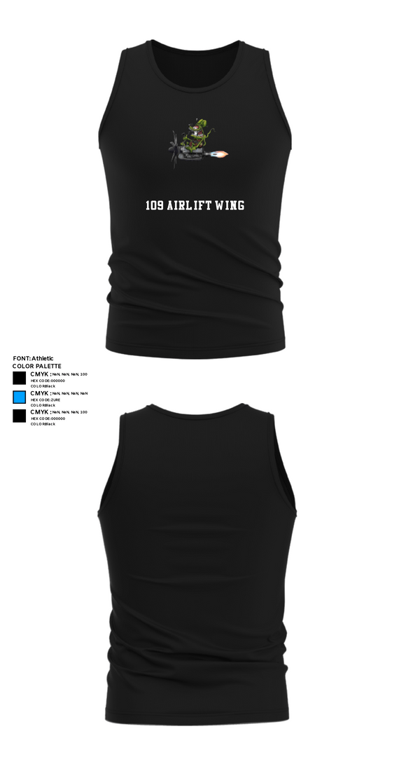 Tank Top, 109 Airlift Wing, Air Force, Teamtime, Team time, sublimation, custom sports apparel, team uniforms, spirit wear, spiritwear, sports uniforms, custom shirts, team store, custom team store, fundraiser sports, apparel fundraiser