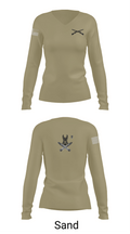 Dog Mortars 56526244 Women's Long Sleeve V-neck Shirt - 97