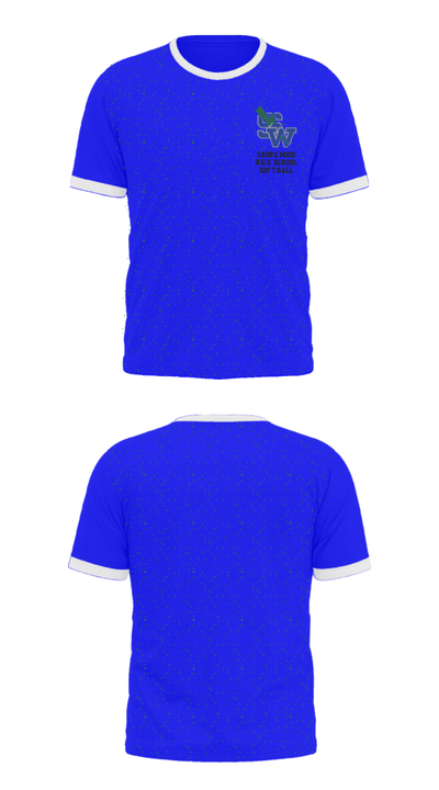 Shorewood High School Softball 34387876 Short Sleeve Performance Shirt - 43