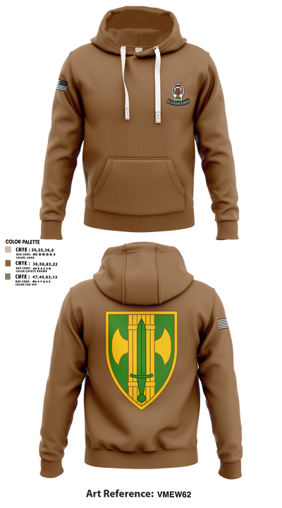 615th MP CO 40178490 Hoodie - 42
