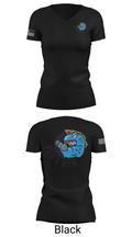 Robs Gym 78246830 Women's Short Sleeve V-neck Shirt - 38