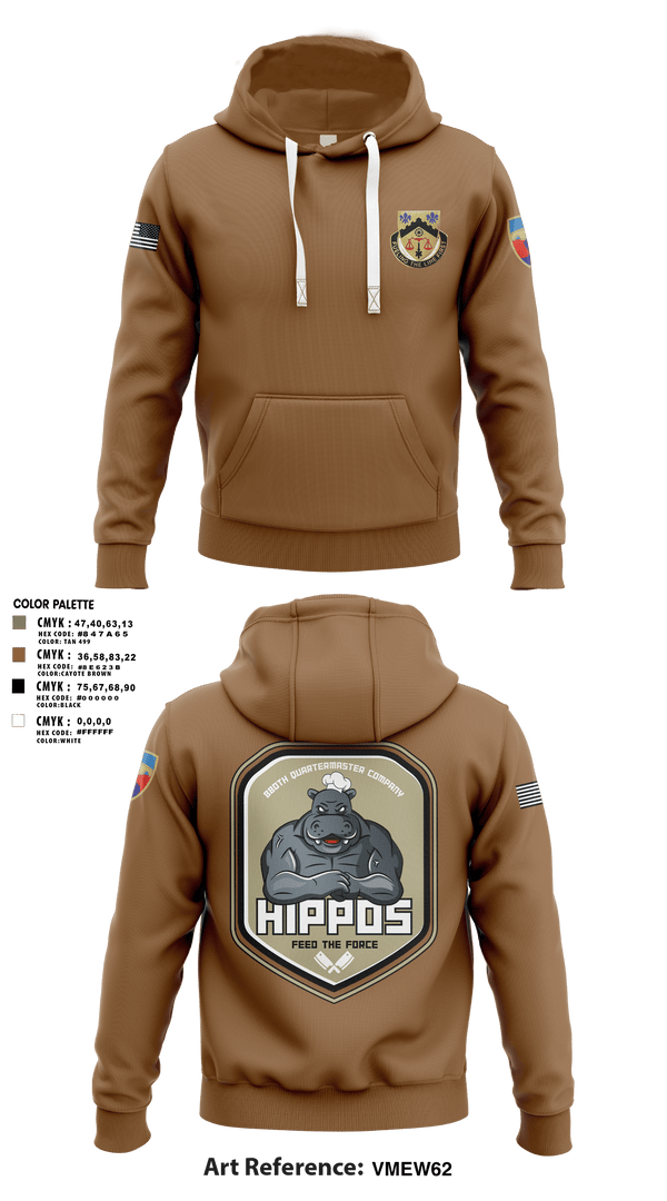 Hoodie, 880th Quartermaster Company, Army, Teamtime, Team time, sublimation, custom sports apparel, team uniforms, spirit wear, spiritwear, sports uniforms, custom shirts, team store, custom team store, fundraiser sports, apparel fundraiser