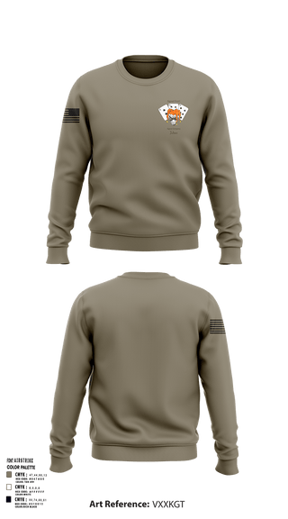 Crew Neck Sweatshirt, 397TH SC, Army, Teamtime, Team time, sublimation, custom sports apparel, team uniforms, spirit wear, spiritwear, sports uniforms, custom shirts, team store, custom team store, fundraiser sports, apparel fundraiser