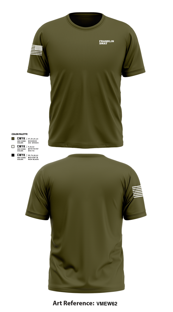 Short Sleeve Performance Shirt, Franklin swat, , Teamtime, Team time, sublimation, custom sports apparel, team uniforms, spirit wear, spiritwear, sports uniforms, custom shirts, team store, custom team store, fundraiser sports, apparel fundraiser