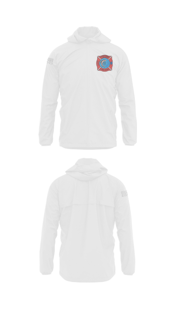 Windbreaker, Station 3Cascade Locks Fire & EMS, Fire Department, Teamtime, Team time, sublimation, custom sports apparel, team uniforms, spirit wear, spiritwear, sports uniforms, custom shirts, team store, custom team store, fundraiser sports, apparel fundraiser
