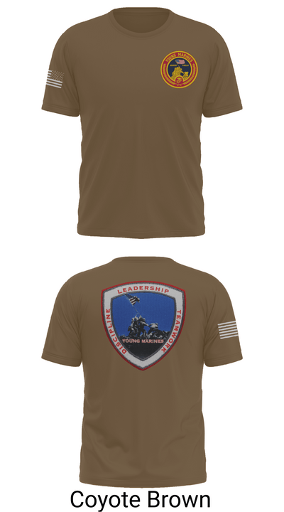 Lancaster County Young Marines 89976049 Short Sleeve Performance Shirt - 16
