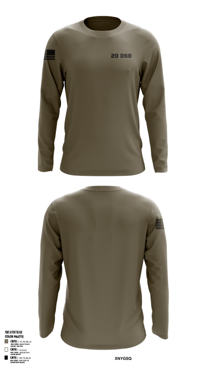2d dsb 48346741 Long Sleeve Performance Shirt - 2