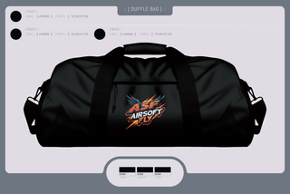 Duffle Bag, AIRSOFT FLY, Air Force, Teamtime, Team time, sublimation, custom sports apparel, team uniforms, spirit wear, spiritwear, sports uniforms, custom shirts, team store, custom team store, fundraiser sports, apparel fundraiser