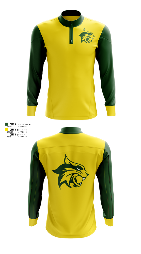 Quarter Zip Jacket, benbrook percussion, , Teamtime, Team time, sublimation, custom sports apparel, team uniforms, spirit wear, spiritwear, sports uniforms, custom shirts, team store, custom team store, fundraiser sports, apparel fundraiser