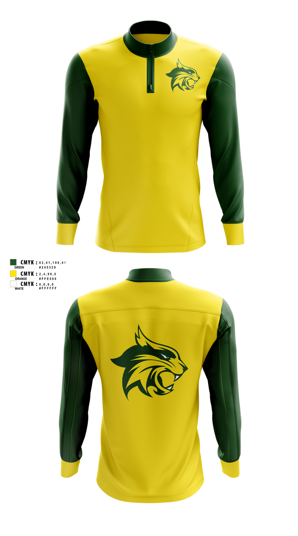 Quarter Zip Jacket, benbrook percussion, , Teamtime, Team time, sublimation, custom sports apparel, team uniforms, spirit wear, spiritwear, sports uniforms, custom shirts, team store, custom team store, fundraiser sports, apparel fundraiser