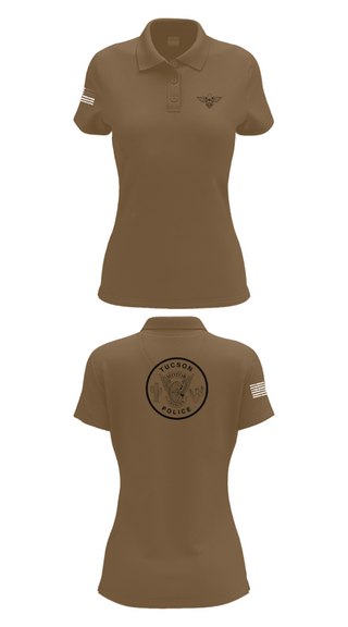Women's Short Sleeve Performance Polo, TPD MOTOR UNIT, Police, Teamtime, Team time, sublimation, custom sports apparel, team uniforms, spirit wear, spiritwear, sports uniforms, custom shirts, team store, custom team store, fundraiser sports, apparel fundraiser