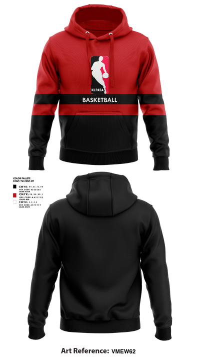 Next Level Pro Am Basketball Association 92958331 Hoodie - 1